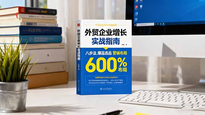 外贸企业增长实战指南，八步法、爆品选品、营销布局，业绩增长300%-联创在线